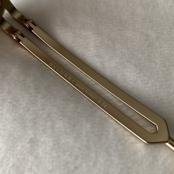 Bvlgari Aviators/Pilot Sunglasses (BV5052, Gold/Brown) - Picture 14 of 16